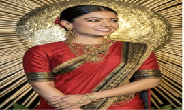  Rashmika Mandanna saree 