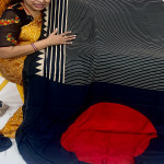 Modal silk Azhrakh Print saree-MODS022