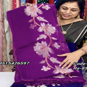 Pure Maslin Jamdhani Saree-PMJ05
