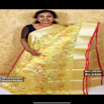 3,Yellow sarees different fabric