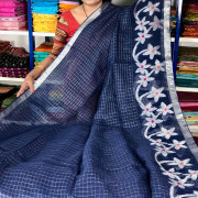 Pure Linen Saree,No:-02