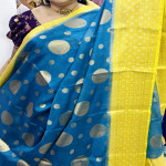 Benaras Semi crepe saree:-10