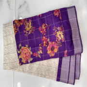 Semi Tusser Sarees - STS01