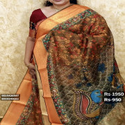 Chanderi sarees,No:-C0H9