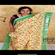 Linen Print sarees,No:-11LC