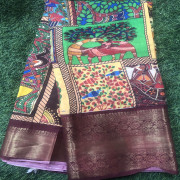 Mangalagiri Digital Print Saree - MDPS01