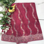 Benaras Chinon Crepes Sarees-BCHS01