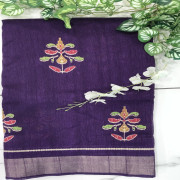 Ikkat Tusses Sarees-ITS05