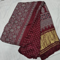 pure-modal-silk-adrak-saree-msa05