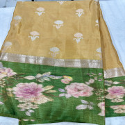 Iktara Benaras Tissue saree-IBTS02