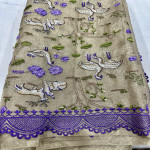 Tissue Work Saree-TWS03