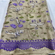 Tissue Work Saree-TWS03