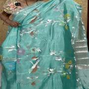 Paper Silk Saree-PAPS09