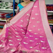 Benaras Tusser Saree,No:-BTU09