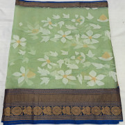 Fusion saree, Maslin Jamdhani Gadwal boarder-FMG02