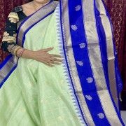 Weavers offer Venkatagiri pattu saree-WVGP015