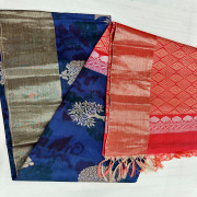 Weavers offer Rajkot Ikkat silk saree-RIKS01