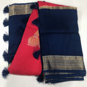 Vintage Mysore Crepe Sarees-VMCS28
