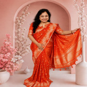 Pure Tusser Kota Saree-PTS04