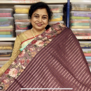 Benaras Tusser sarees,No:18/08