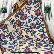 Kalamkari Silk sarees,No:-KAI8