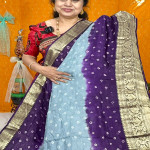 Bandhini Kanchi boarder saree-BKB01