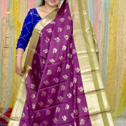 Benaras Khatan Silk Saree-BKS08