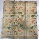 Weaving Mistake Chanderi checks Saree-WMCS01