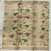 Weaving Mistake Chanderi checks Saree-WMCS05