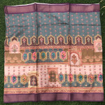 Tusser Printed Sarees-TPS02