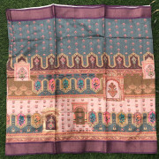 Tusser Printed Sarees-TPS02