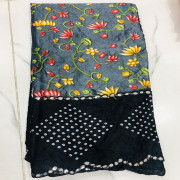 French Silk Sarees - FSS07