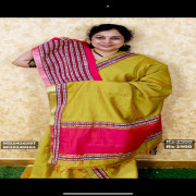 Khadi Designer saree:-#k04