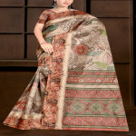 Mangalagiri silk Kalamkari prints-MK11