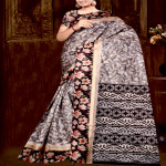 Mangalagiri silk Kalamkari prints-MK17