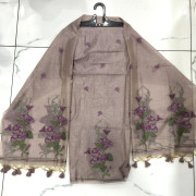 Linen Jamdhani Material - LJM05