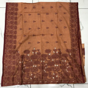 Linen Jamdhani Sarees-LJS06