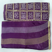 Chinon Crepe rangkat saree-CRKS11