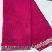 Chinon Crepe saree-CHCS06