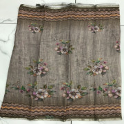 Linen Prints Sarees-LPS07