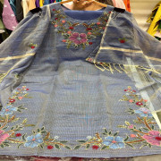 Silk Kota Dress, Size - 44 - DRS12