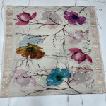 Benaras Lotus Cotton Saree-BLOC01