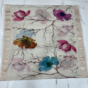 Benaras Lotus Cotton Saree-BLOC01