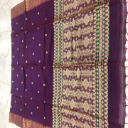Pure Linen Matka Saree-LMS08