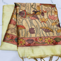 tusser-kalamkari-saree-tkls11
