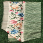 Gicha Tusser Sarees-GTS07