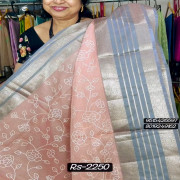 Silk Kota Work Saree:SWS12