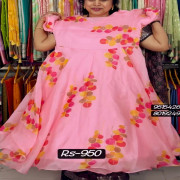 Organza Frocks,-L,Size:OrF01