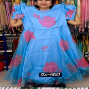 Organza Frocks,-L,Size:OrF03