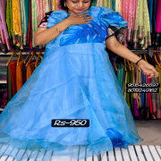 Organza Frocks,-L,Size:OrF04